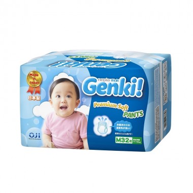 Genki трусики Premium Soft M (7-10 кг) 32 шт.