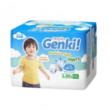 Genki трусики Premium Soft L (9-14 кг) 30 шт.