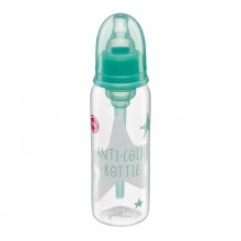 Бутылочка для кормления Happy Baby антиколиковая с силиконовой соской, 250 мл.