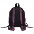 Hatber Рюкзак Fashion полиэстер, 1 отделение, 1 карман, Черный с розовым, 33х25х16 см