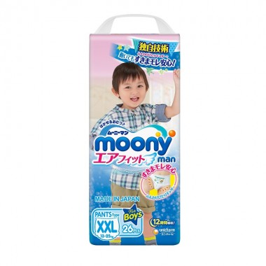 Moony, трусики для мальчиков (13-25 кг), 26 шт
