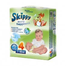 Skippy More Happiness подгузники для детей, размер L (7-18 кг) 72 шт