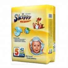 Skippy Econom подгузники для детей, размер XL (12-25 кг) 42 шт