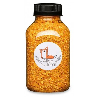 Соль для ванн ароматическая Alice Natural  с шиммером "Тропическая" 250г  купить по низкой цене в интернет магазине 4cleaning.ru