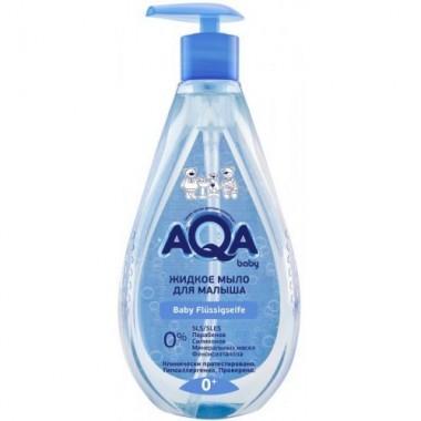 Aqa Baby Жидкое мыло для малыша, 400 мл купить по низкой цене в интернет магазине 4cleaning.ru