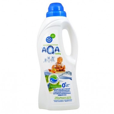 Aqa Baby Средство для мытья всех поверхностей в детской комнате с антибакт. эффектом, 700 мл
