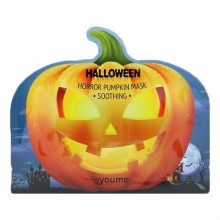Маска тканевая для лица Ayoume Halloween Horror Pumpkin Soothing с экстрактом тыквы 