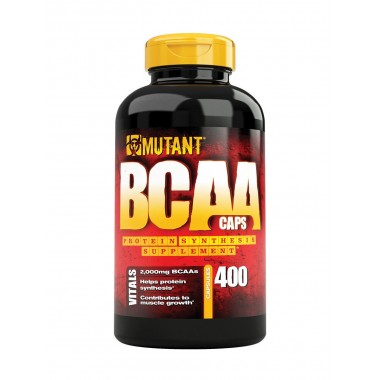 BCAA Mutant BCAA (400 капсул), 640мг (аминокислоты)