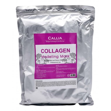CALLIA Альгинатная маска для лица КОЛЛАГЕН Collagen Modeling Mask, 1000 мл