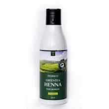 Deoproce Шампунь для волос с зеленым чаем и хной Greentea Henna Pure ReFresh Shampoo, 200 мл