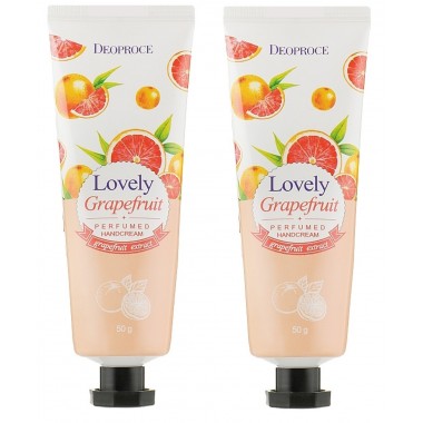 Deoproce набор крем для  рук  парфюмированный с грейпфрутом , 50 г(25113) 2шт купить по низкой цене в интернет магазине 10kids.ru