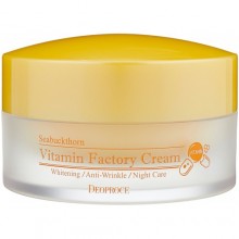 Deoproce Крем для лица ночной омолаживающий Vitamin Factory Cream, 100 г
