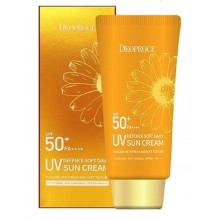 Deoproce SUN Крем для лица солнцезащитный с ромашкой DEOPROCE UV DEFENCE SOFT DAILY SUN CREAM SPF50+ PA++++ 70g