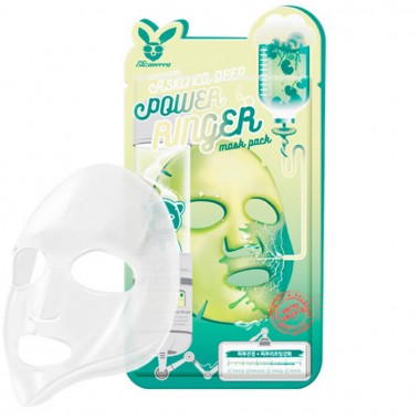 Elizavecca Стимулирующая тканевая маска с экстрактом центеллы азиатской Centella Asiatica Deep Power Ringer Mask Pack, 1 шт