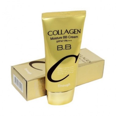 Enough Увлажняющий BB крем с коллагеном Collagen Moisture BB Cream SPF47 PA+++ тон 13, 50 мл купить по низкой цене в интернет магазине 4cleaning.ru