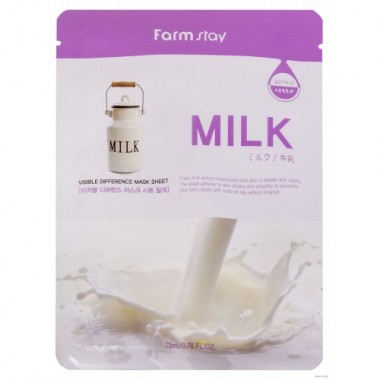 FarmStay Маска с молочными протеинами, 23 мл купить по низкой цене в интернет магазине 4cleaning.ru