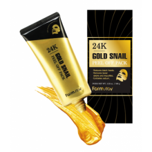Farmstay Маска-пленка с золотом и муцином улитки 24K Gold Snail Peel Off Pack,100 мл