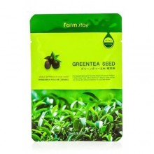 FarmStay Маска тканевая с экстрактом зеленого чая, 23 мл