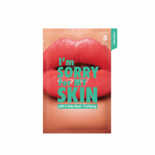 I'm Sorry for My Skin Очищающая тканевая маска с нейтральным pH5.5 Jelly Mask-Purifying (Lips), 33 мл х 1 шт