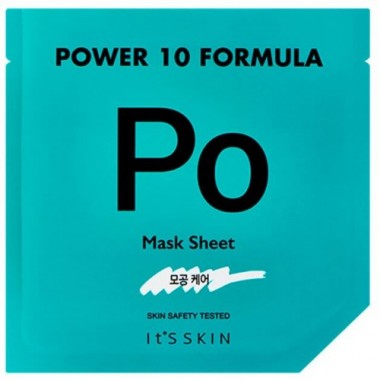 It's Skin, Тканевая маска It's Skin Power 10 Formula Po Mask Sheet, 1 шт купить по низкой цене в интернет магазине 10kids.ru