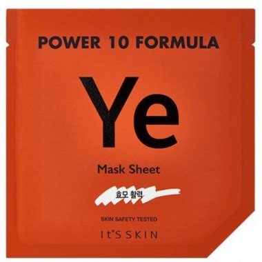 It's Skin, Тканевая маска, повышающая эластичность Power 10 Formula, 1 шт купить по низкой цене в интернет магазине 10kids.ru