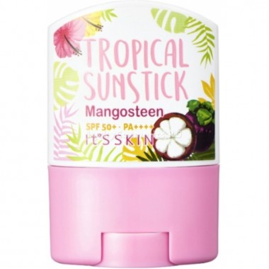 It's Skin Солнцезащитный стик для лица Tropical Sun Stick Mangosteen SPF 50+ PA++++, 17 г