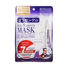 Japan Gals Pure5 Essence Маска для лица с плацентой, 7 шт