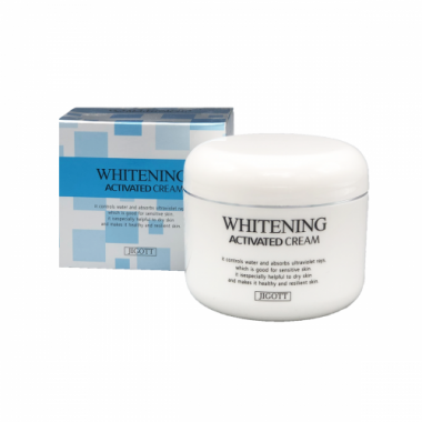 JIGOTT Отбеливающий крем для лица Whitening Activated Cream, 100 мл