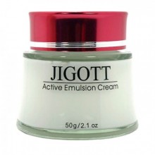 JIGOTT Интенсивно увлажняющий крем-эмульсия Active Emulsion Cream, 50 мл
