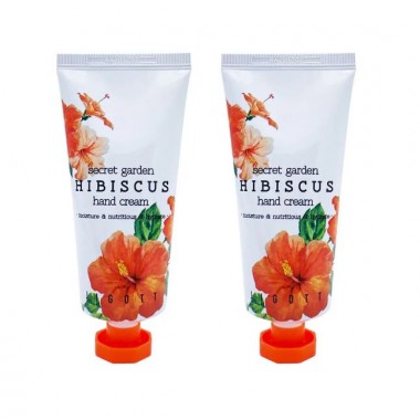 JIGOTT набор крем для рук с экстрактом гибискуса Secret Garden Hibiscus Hand Cream 100 мл (81990) 2 шт. купить по низкой цене в интернет магазине 10kids.ru