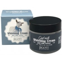 JIGOTT Крем для лица отбеливающий с экстрактом козьего молока Goat Milk Whitening Cream, 70 мл