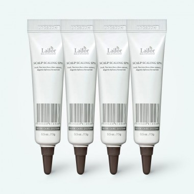 La'dor Scalp Набор сывороток для кожи головы очищающий SCALP SCALING SPA 15G x 4шт купить по низкой цене в интернет магазине 10kids.ru