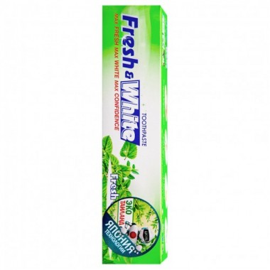 Lion Thailand Fresh & White Паста зубная для защиты от кариеса прохладная мята 160 г купить по низкой цене в интернет магазине 4cleaning.ru