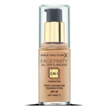 Max Factor Тональная основа Facefinity All Day Flawless 3-in-1, тон 50 natural, 30 мл