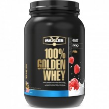 Протеин Maxler 100% Golden Whey (908 г) клубничное мороженое