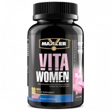 Минерально-витаминный комплекс Maxler VitaWomen (90 таблеток), нейтральный