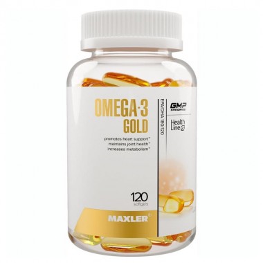 Maxler Omega-3 Gold капс., 120 шт. купить по низкой цене в интернет магазине 10kids.ru