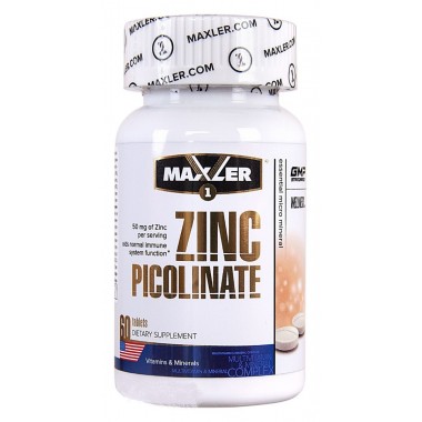 Maxler Zinc Picolinate таб., 50 мг, 60 шт. купить по низкой цене в интернет магазине 10kids.ru