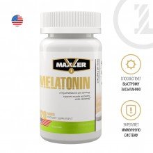 Maxler Мелатонин  Melatonin 3 мг 120 таблеток