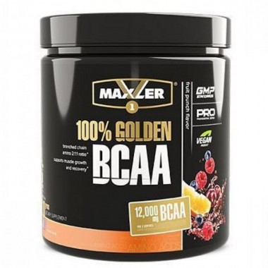 Maxler Аминокислоты БЦАА 100% Golden BCAA "Фруктовый пунш" (210 г) купить по низкой цене в интернет магазине 10kids.ru