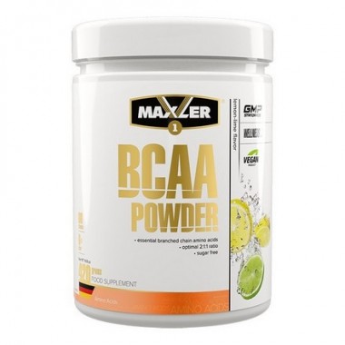 Maxler Аминокислоты BCAA Powder (DE), лимон-лайм, 420 г