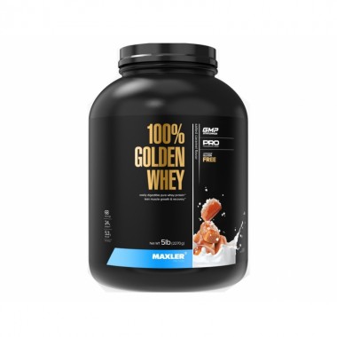 Maxler 100% Golden Whey (2270 г) соленая карамель