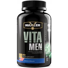 Минерально-витаминный комплекс Maxler VitaMen (180 таблеток), нейтральный