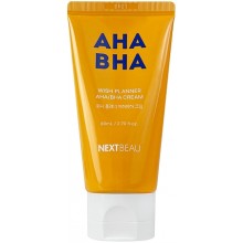 NEXTBEAU Крем с AHA/BHA кислотами для проблемной кожи - Wish planner AHA/BHA cream, 80мл