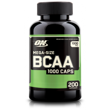 Аминокислоты Optimum Nutrition BCAA 1000, 200 капсул