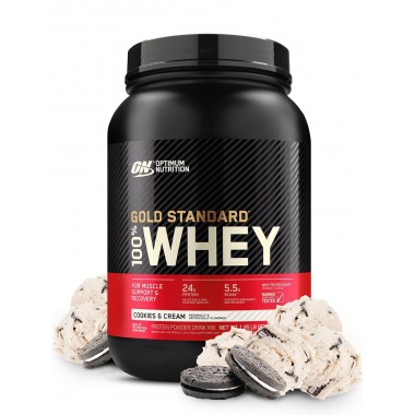 Протеин Optimum Nutrition 100% Whey Gold Standard 2110 г, печенье со сливками