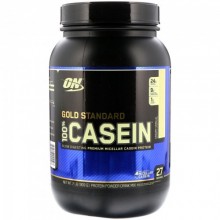 Казеин Optimum Nutrition 100% Casein Gold Standard 907г, кремовая ваниль