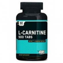 Optimum Nutrition L-карнитин 500 мг (60 шт.) нейтральный