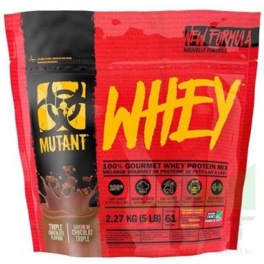 Mutant Whey 5 фунтов тройной шоколад (2270 г.) купить по низкой цене в интернет магазине 4cleaning.ru