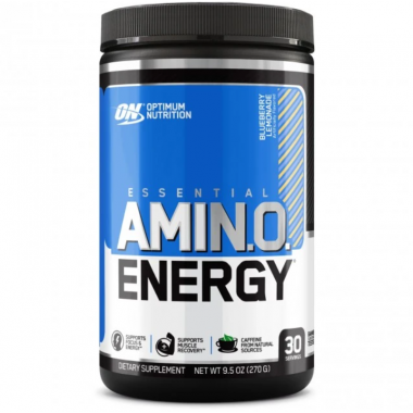 Optimum Nutrition Аминокислотный комплекс Essential Amino Energy, 270 грамм со вкусом черный лимонад
